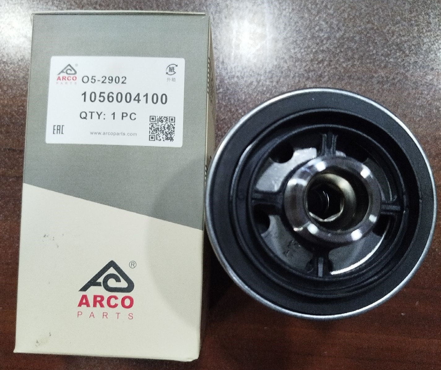 فیلتر روغن O5-2902 آرکو هاوال H9 ، فولکس ، ائودی ، دیگنیتی ، تانک 300 ، بهمن موتور پیکاپ  (1056004100)