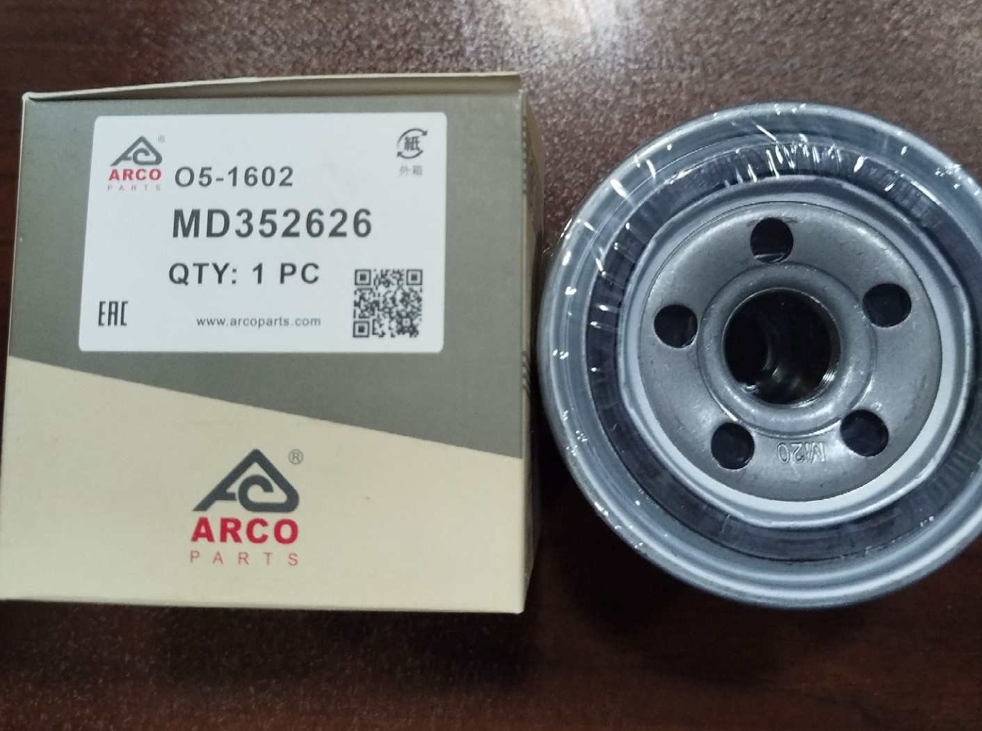 فیلتر روغن O5-1602 آرکو تویوتا GT86 ، میتسوبیشی پاجرو ، پیکاپ کلوت ( MD352626 )