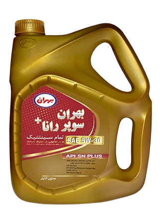 روغن موتور SN 0w-20 بهران مدل سوپر رانا پلاس