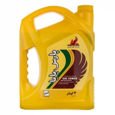 روغن موتور SJ/CF/CF-4 20w-50 پارس مدل پایا