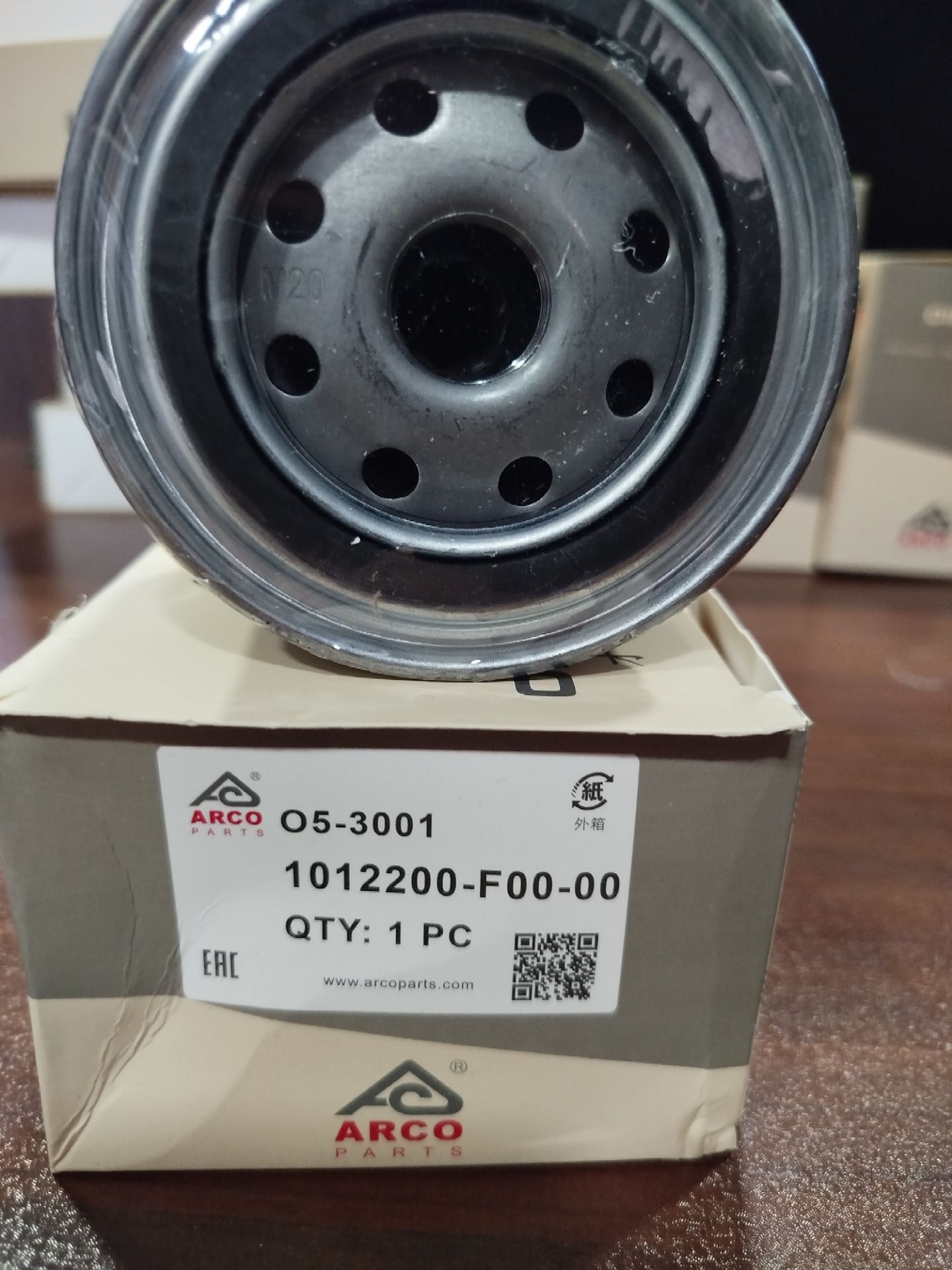 فیلتر روغن o5-3001 آرکو دیگنیتی (1012200-f00-00)