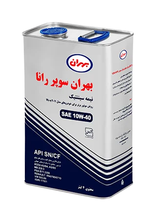 روغن موتور SN/CF 10w-40 بهران مدل سوپر رانا