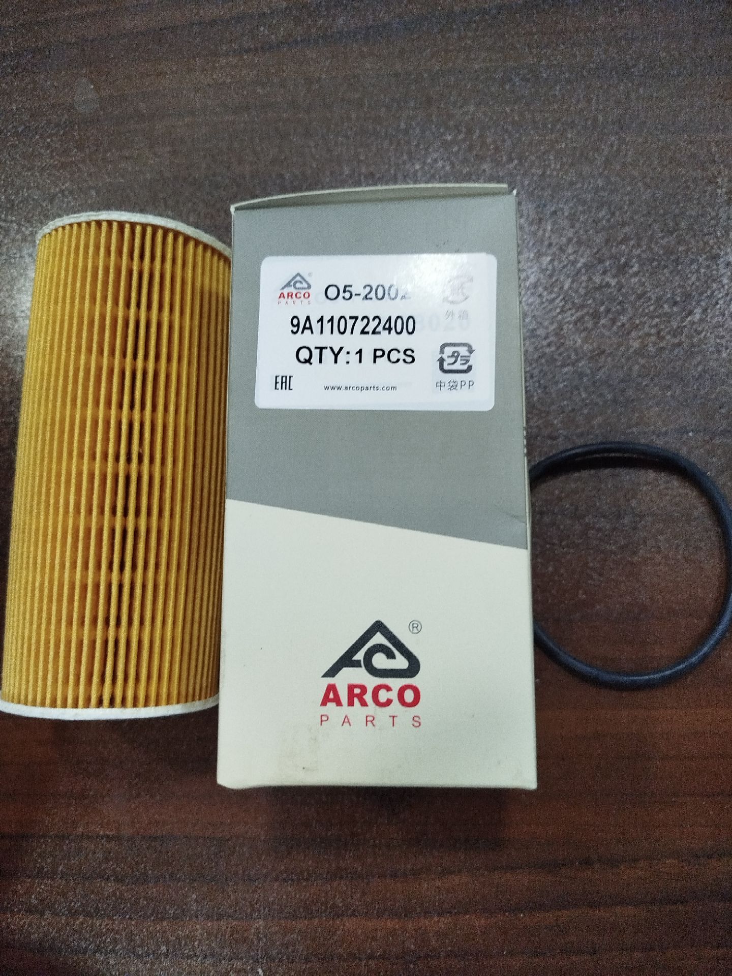 فیلتر روغن O5-2002 آرکو پورشه باکستر ، کیمن ( 9A110722400 )