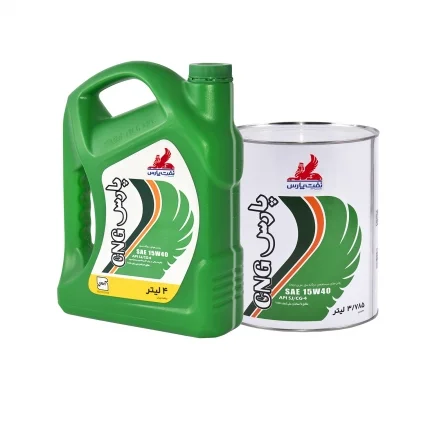 روغن موتور SJ 15w-40 پارس مدل سی ان جی