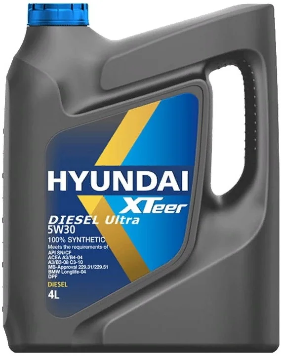 روغن موتور هیوندای XTEER DIESEL ULTRA SN/CF 5w-30