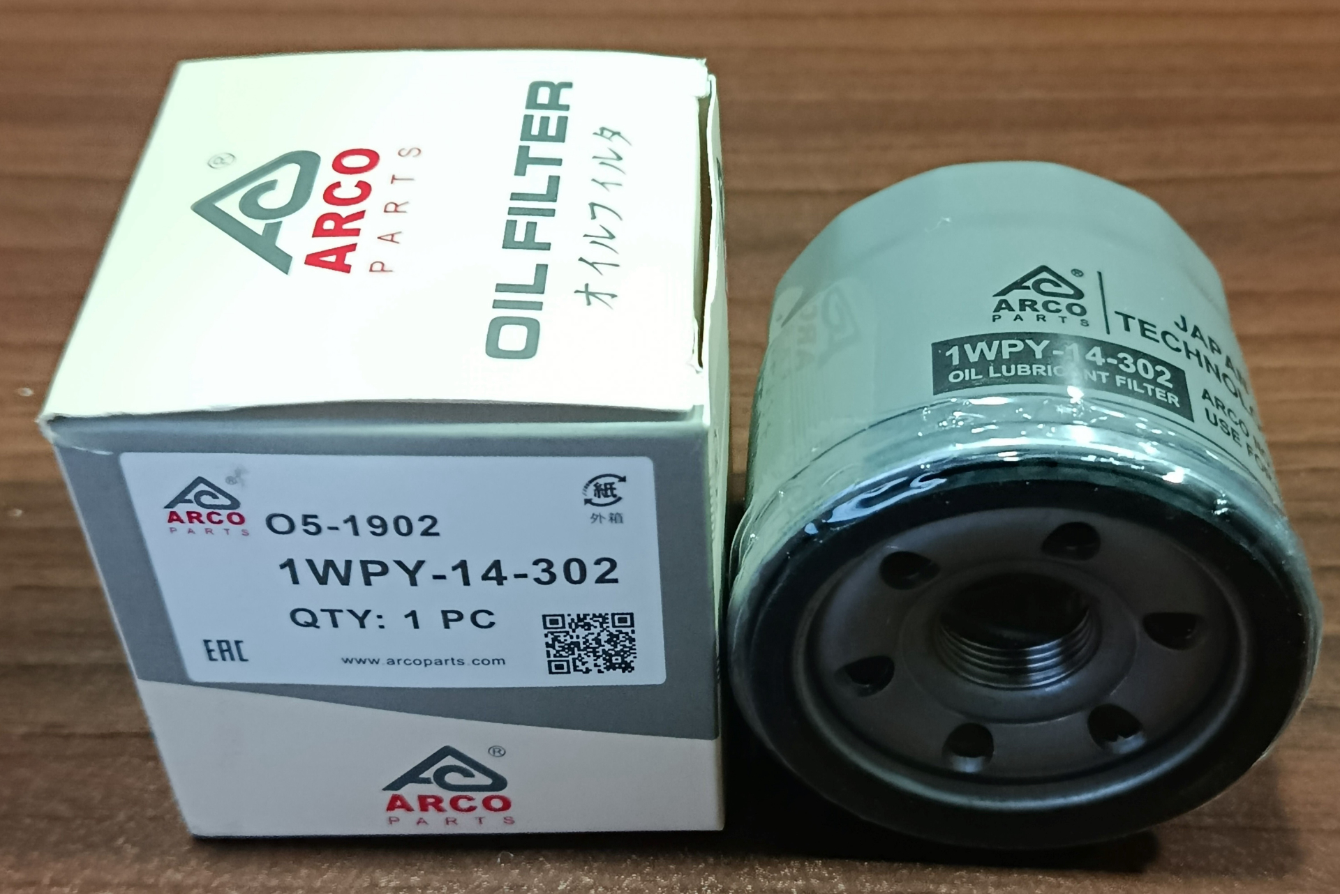 فیلتر روغن O5-1902 آرکو مزدا 3 ، مزدا CX5 اسکای ( 1WPY-14-302 )