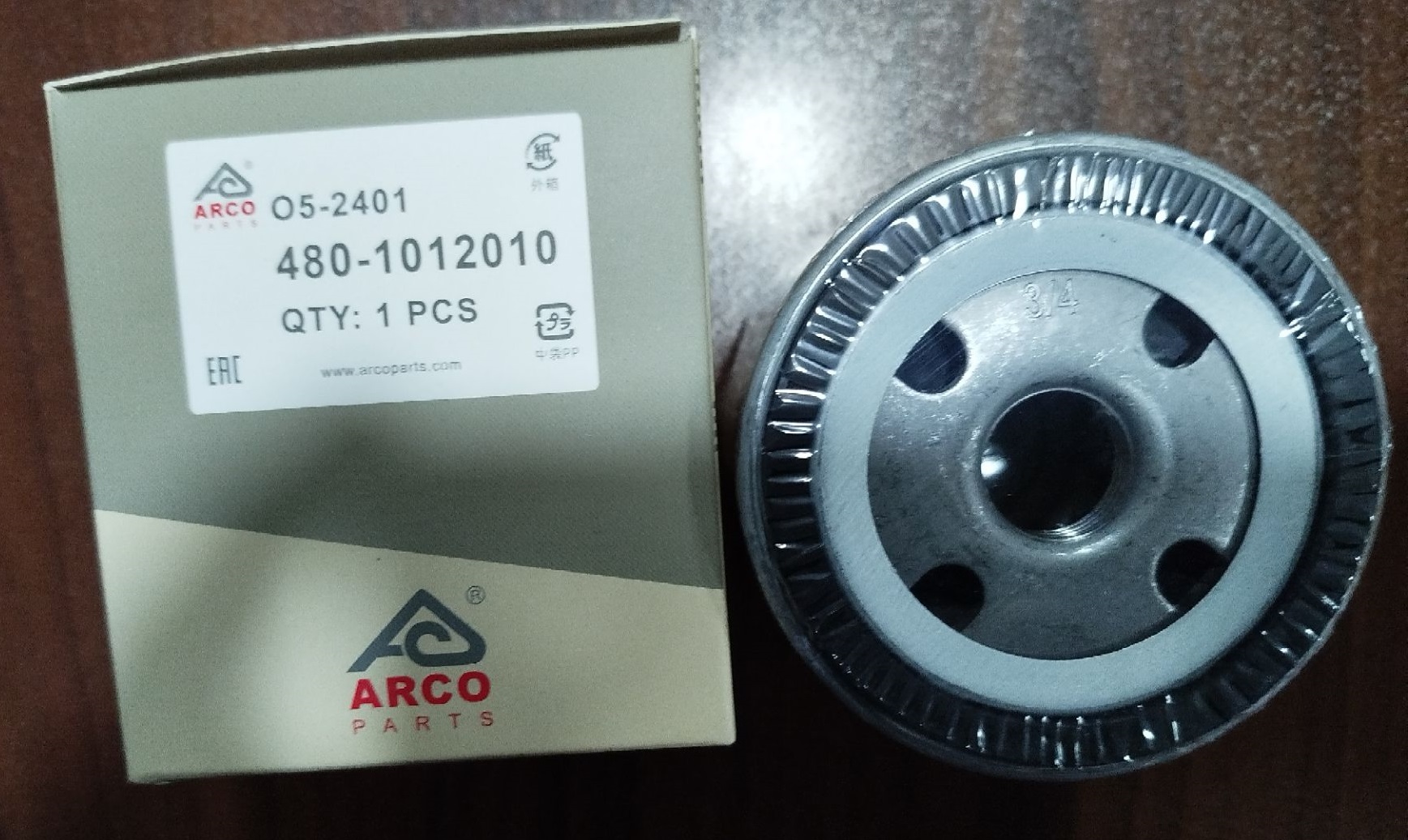 فیلتر روغن O5-2401 آرکو چری ، ام وی ام ، بهمن موتور ، فردا موتور  (480-1012010)