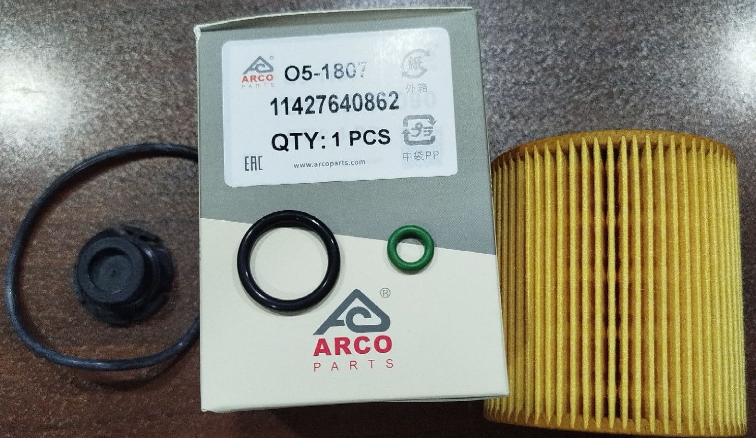 فیلتر روغن O5-1807 آرکو بی ام و  (11427640862)