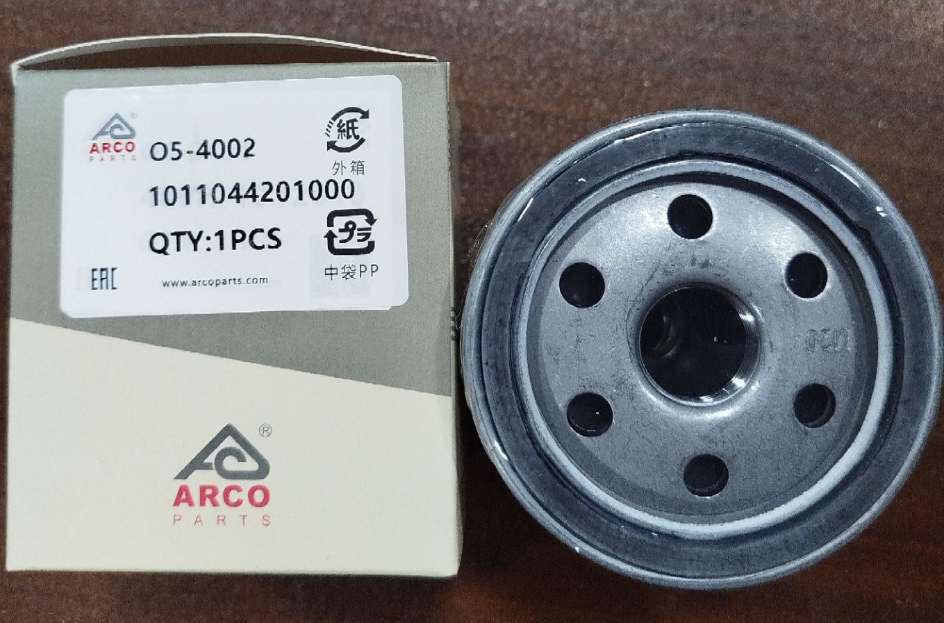 فیلتر روغن O5-4002 آرکو گک GS 5 جی اس 5، GA3 جی ای 3، آلفارومئو (1011044201000)
