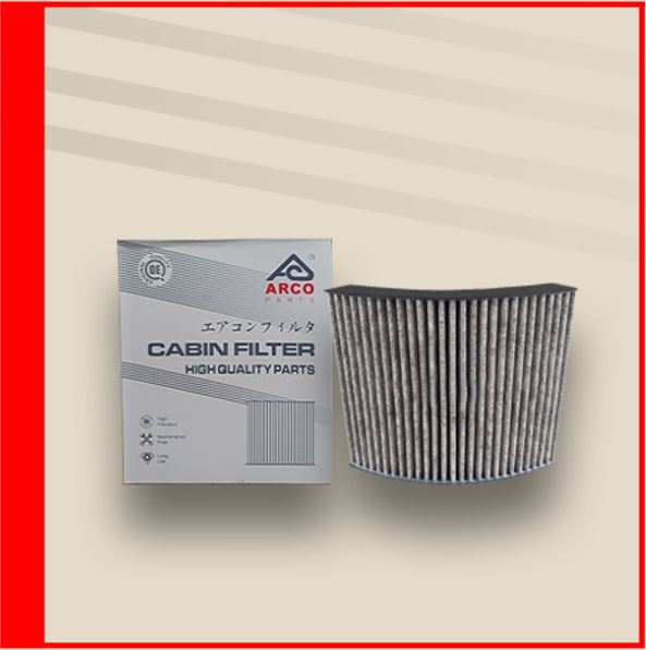 فیلتر کابین C8-1810 آرکو بی ام و 320، 330، 420 خم دار (64119237554)