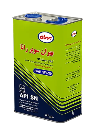 روغن موتور SN/CF 5w-30 بهران مدل سوپر رانا