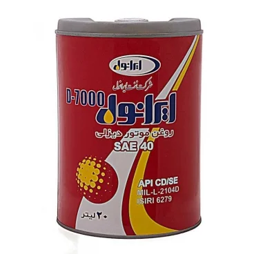 روغن موتور CD/SE 40w ایرانول مدل D-7000