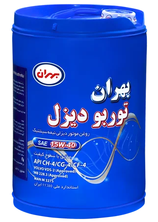 روغن موتور دیزلی CH-4/CG-4/CF-4 15w-40 بهران مدل توربو دیزل