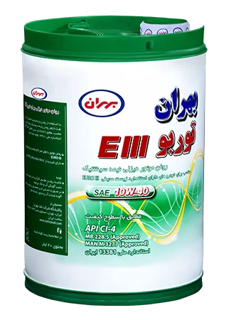 روغن موتور دیزلی CI-4 10w-40 بهران مدل توربو EIII