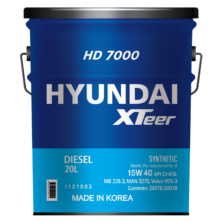 روغن موتور هیوندای XTEER HD 7000  CI-4/SL15w-40