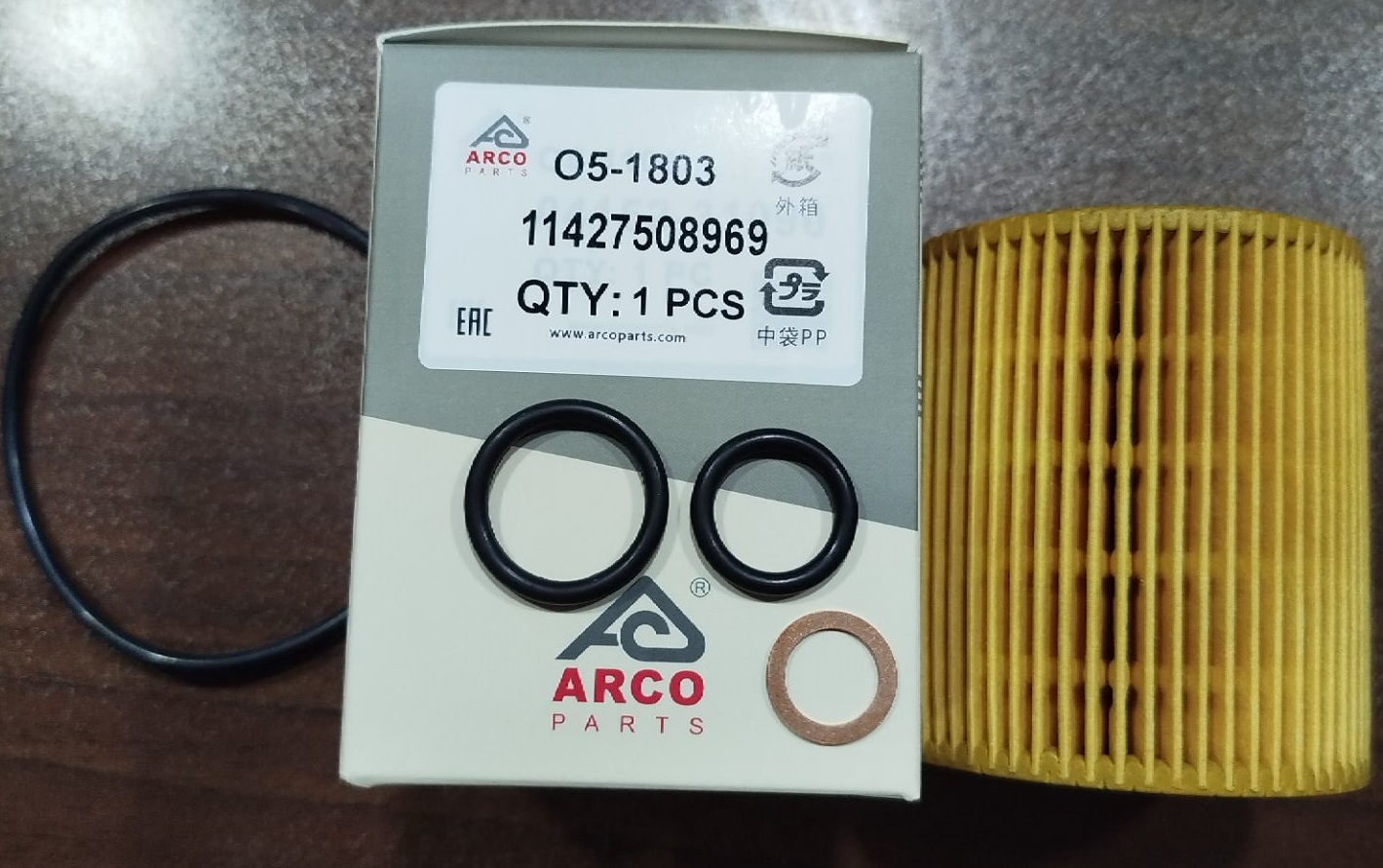 فیلتر روغن O5-1803 آرکو بی ام و 318 ، 320 ، X1 ایکس 1، 120 (11427508969)
