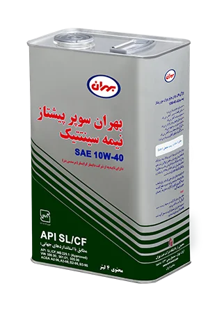 روغن موتور SL/CF 10w-40 بهران مدل سوپر پیشتاز